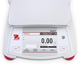 Ohaus STX2201 Scout Touchscreen Analytical Balance, 2200 g x 0.1 g, Universal (30253014)