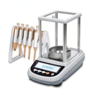 Semi-Micro Analytical Balance 410g 0.0001g 0.1mg Laboratory Weigh Scale (1010g 0.0001g 0.1mg)