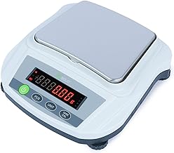 U.S. Solid Digital Lab Scale 2000g/4.4lb x 0.01g - Precision Analytical Balance Kitchen Jewelry Scientific Weighing - AC/DC Power