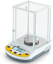 CGOLDENWALL 0.001g Analytical Balance Electronic Lab Scale 1mg Precision Analytical Scale Jewelry Scale Digital Scale High Precision Laboratory Scale for Laboratory Pharmacy School (300g, 0.001g)