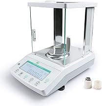 U.S. SOLID 220g/0.1mg Analytical Balance, Digital Precision Lab Scale 0.0001g, RS232 Interface