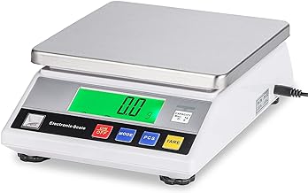 Bonvoisin Lab Scale 10kgx0.1g Counting Scale Digital Analytical Balance Accurate Electronic Scale CE Certification Laboratory Balance Precision Scale Jewelry Gold Scale (10kg, 0.1g)