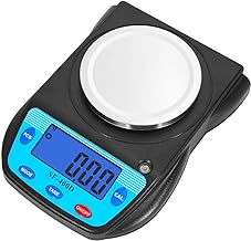 Bonvoisin Digital Lab Scale 600g x 0.01g Precision Electronic Scale LCD Display Analytical Balance Jewelry Scale Scientific Scale 0.01g Accuracy