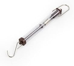 Newton Force Meter Spring Scale - Max Capacity 1000g/10N, Dual Scale Labeled Brown Scale (1)