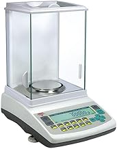 AGN100 Analytical Scale, 100g x 0.0001g (0.1mg Readability), Auto-Internal Calibration, USB, Large Graphical LCD Display, 12 Weighing Modes